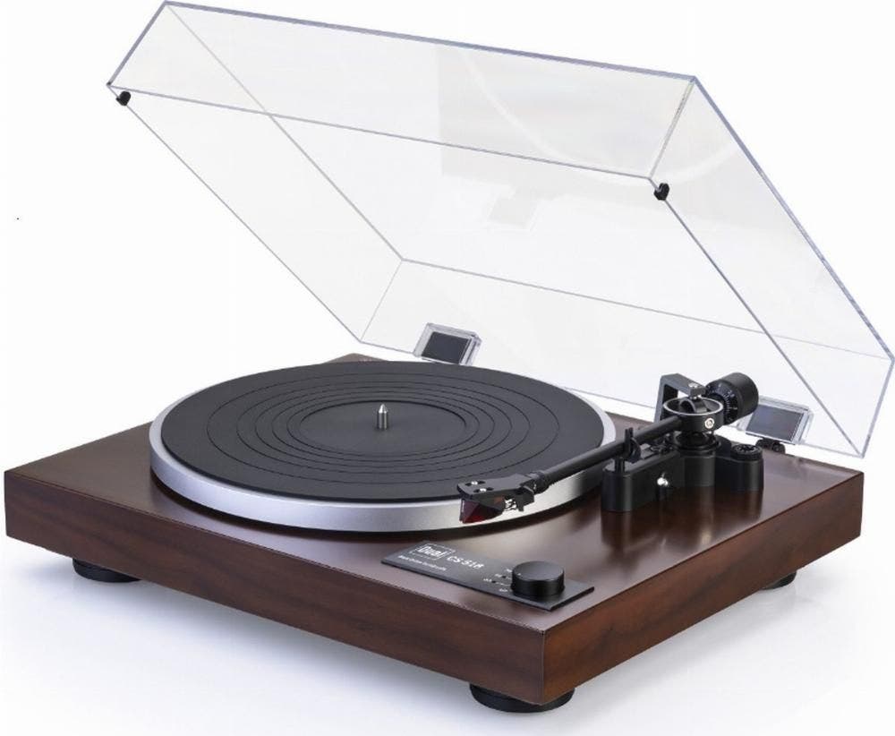 Dual CS 518 Handmatig Walnoot