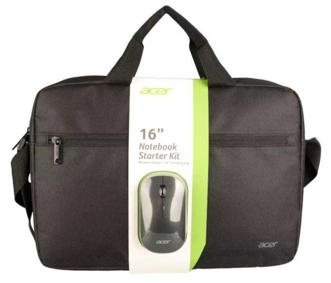 Acer Notebook Starter Kit 16 inch Bag + Wireless Mouse