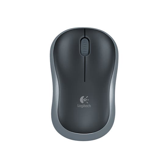 Logitech M185 BLACK BLUE OPTICAL WIRELESS