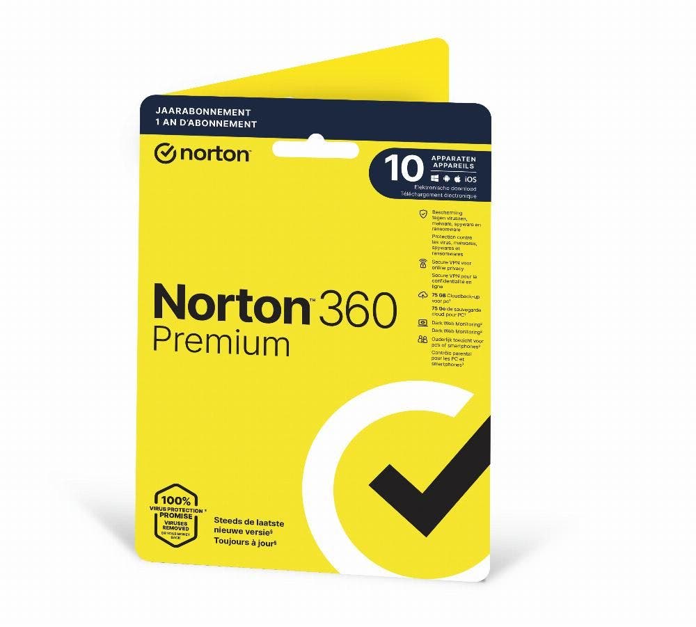 Norton 360 Premium 1-Jaar