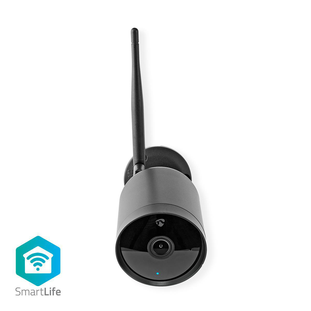 Nedis SMARTLIFE CAMERA VOOR BUITEN ZWART