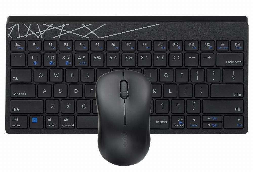 Rapoo 8000M Toetsenbord Inclusief Muis