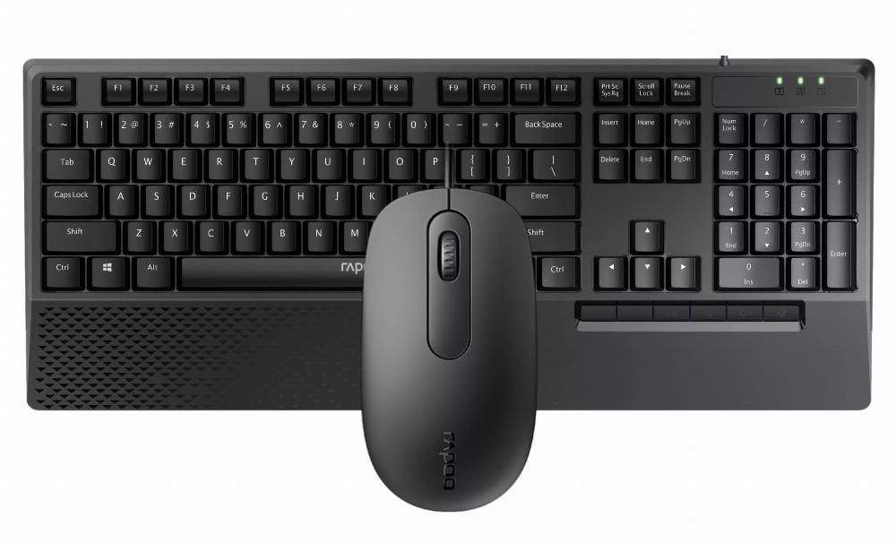 Rapoo NX2000 Bedrade Desktopset