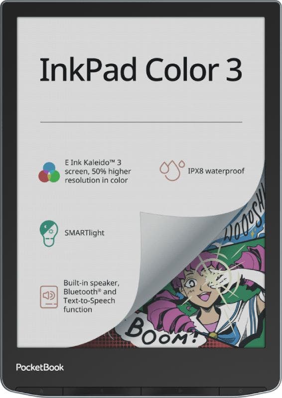 Pocketbook InkPad Color 3 Grijs