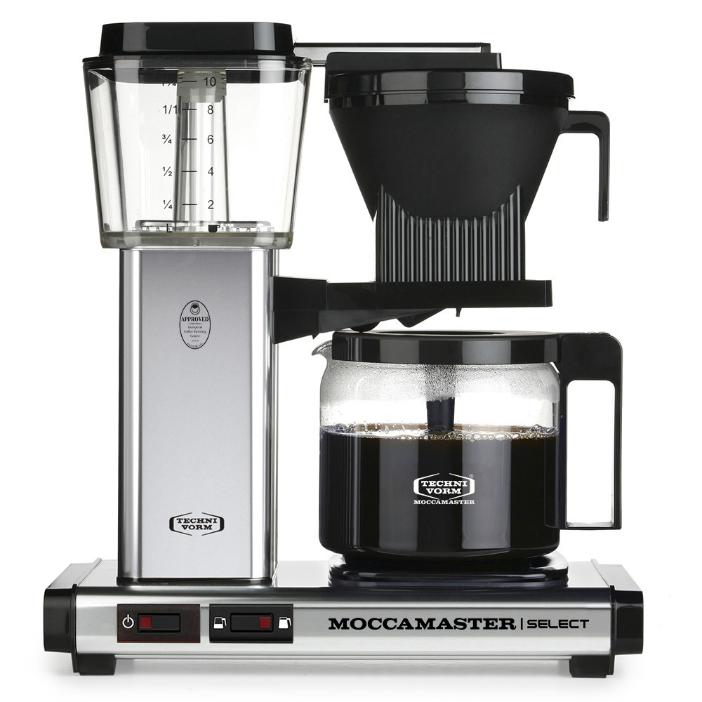 Moccamaster KBG SELECT 53970 POLISHED SILVER