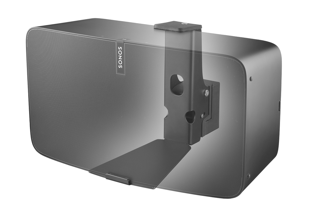 Cavus MUURBEUGEL VOOR SONOS FIVE ZWART HORIZONTAAL