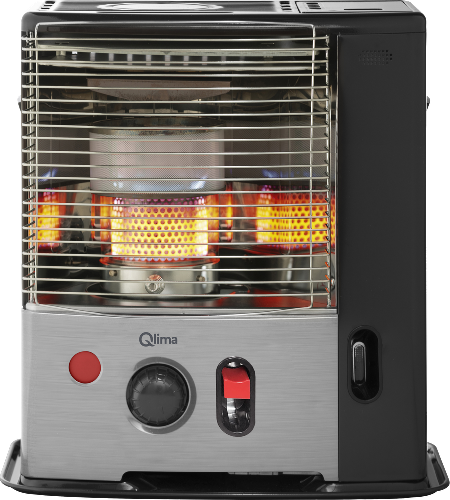 Qlima R 8128S C-2 STAINLESS STEEL-BLACK