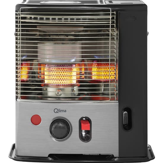 Qlima R 8128S C-2 STAINLESS STEEL-BLACK