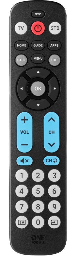 OneForAll URC6821 Big Button Remote