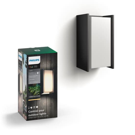 Philips TURACO HUE WALL LANTERN ANTHRACITE 1X9W 230V