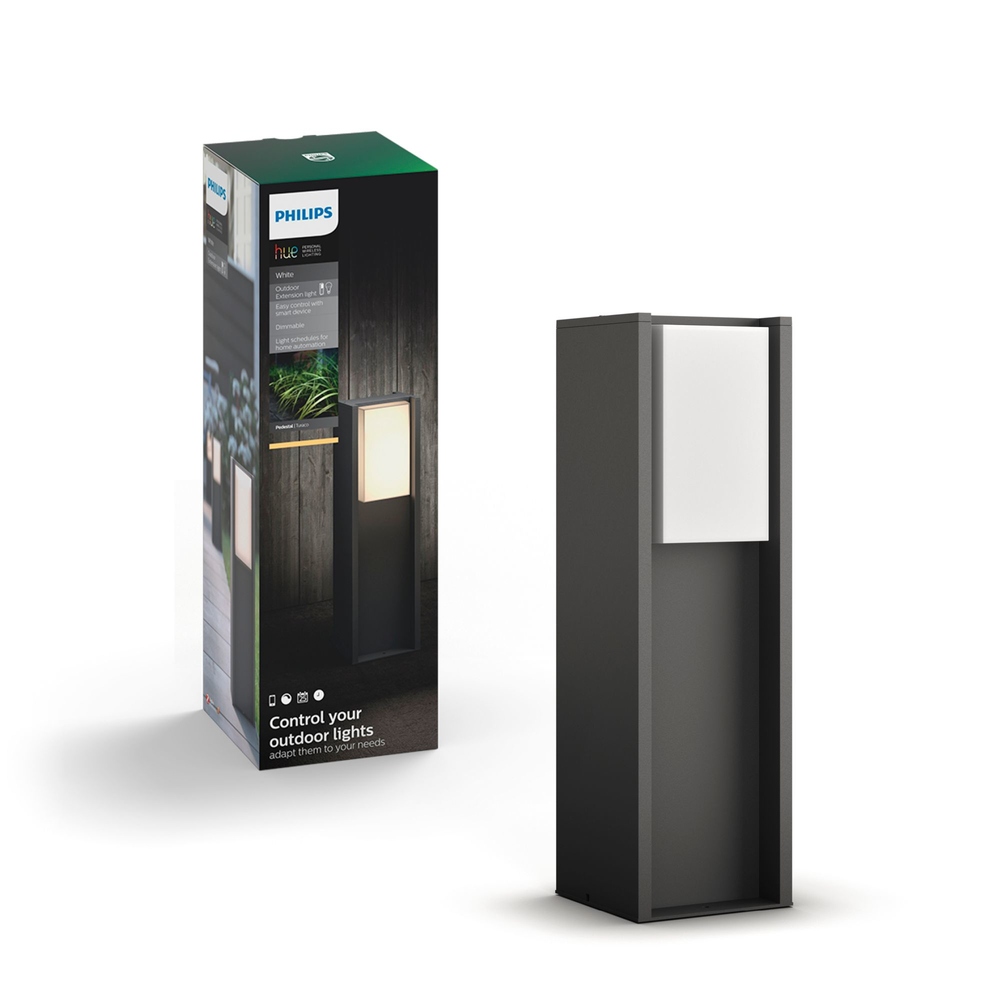 Philips TURACO HUE PEDESTAL ANTHRACITE 1X9W 230V