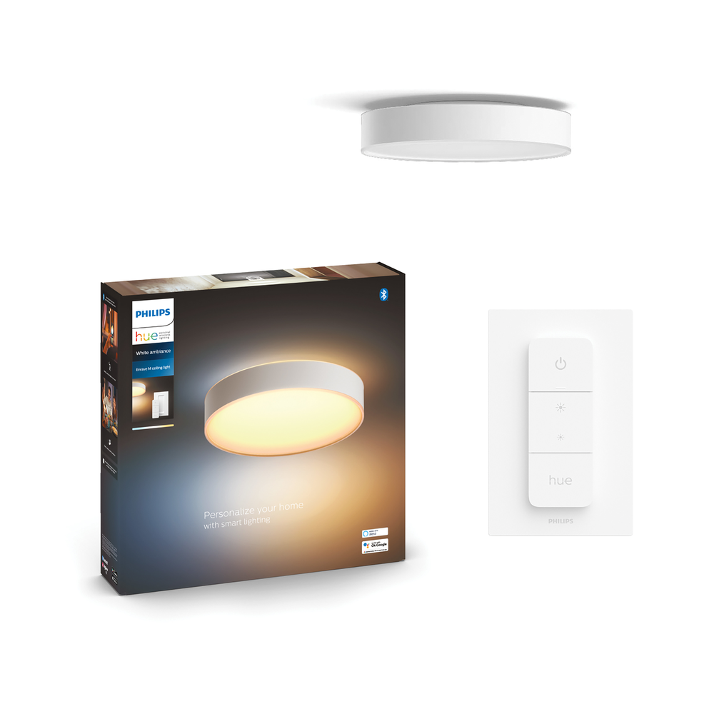 Philips HUE ENRAVE L CEILING LAMP WHITE