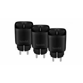 Hombli Slimme Stekker Energiemeter Zwart 3 stuks Hombli Slimme Stekker Energiemeter Zwart 3 stuks