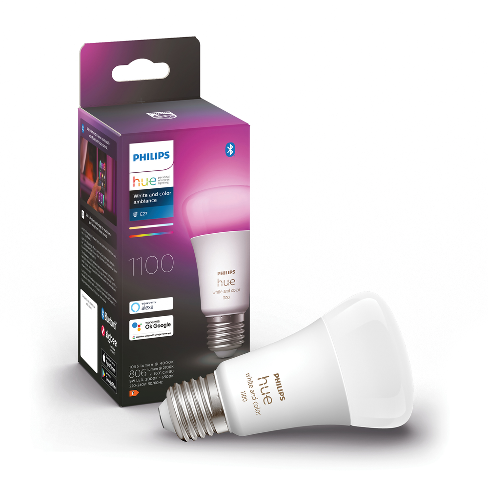 Philips HUE WHITE AND COLOR AMBIANCE 9W A60 E27 1-PACK