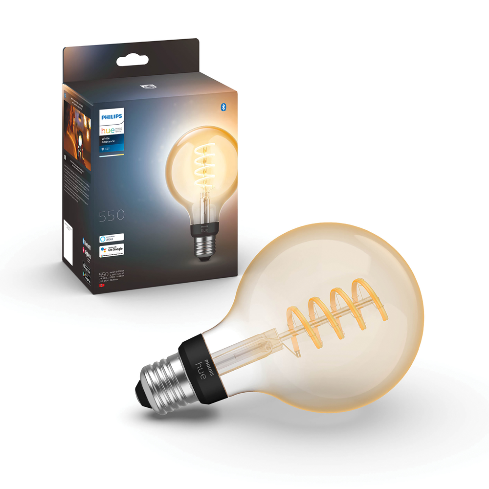 Philips HUE WHITE AMBIANCE 7W FILAMENT G93 E27 EUR