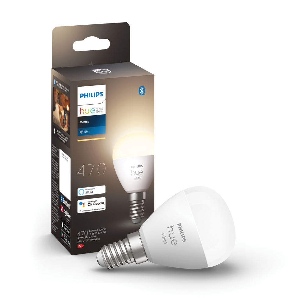 Philips HUE WHITE 5.7W LUSTER E14 EU 1-PACK