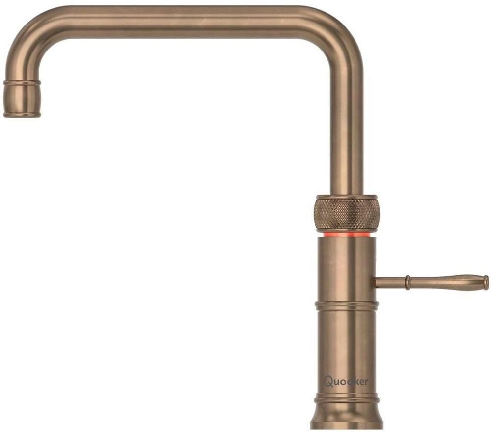 Quooker Classic Fusion Square Messing Patina