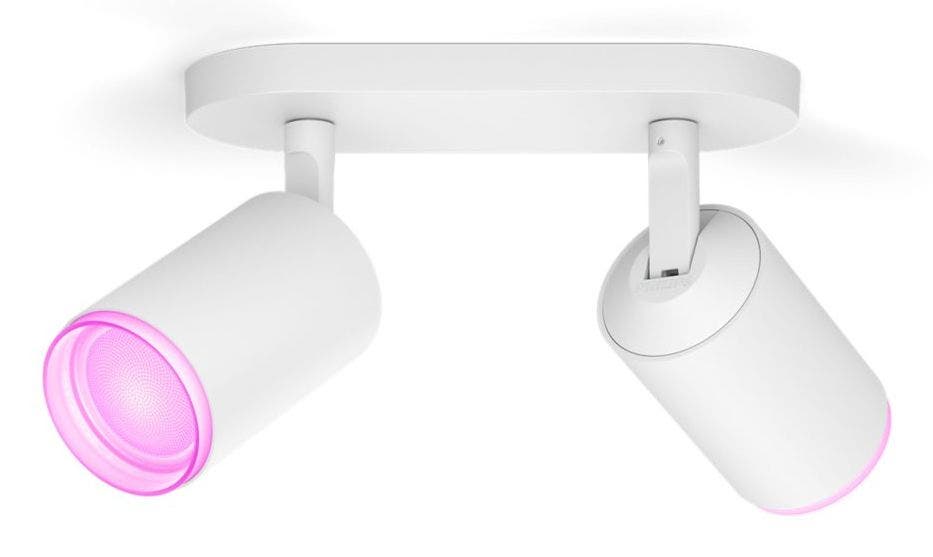 Philips Hue Fugato 2-lichts spotbalk - Wit