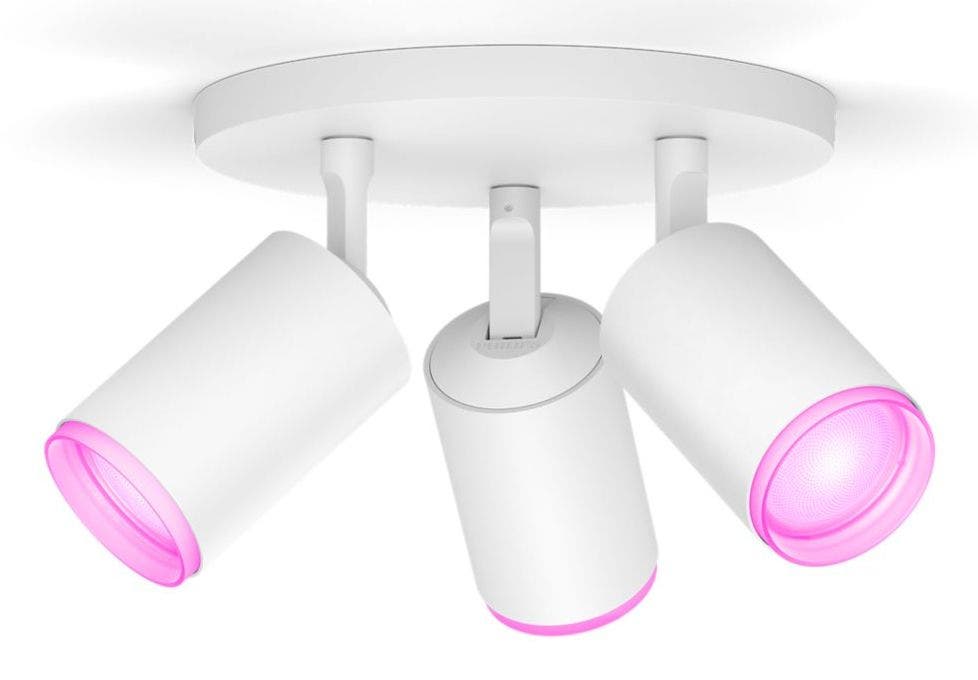 Philips Hue Fugato 3-lichts spotbalk - Wit