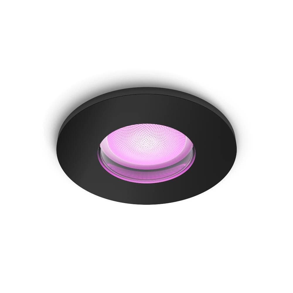 Philips Xamento Hue recessed black 1x4.2W
