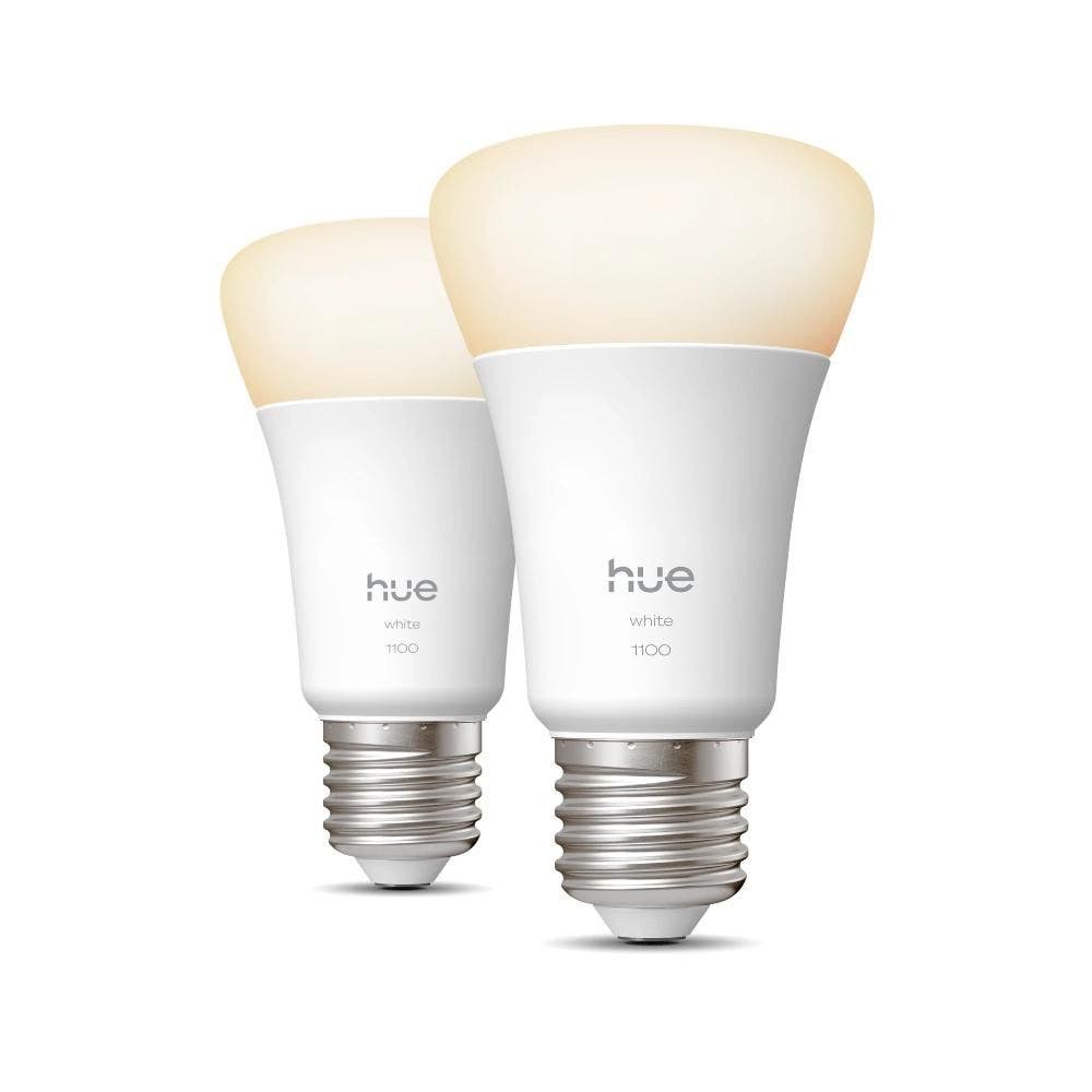 Philips Hue White A60 - E27 slimme lamp - 1100 (2 pack)