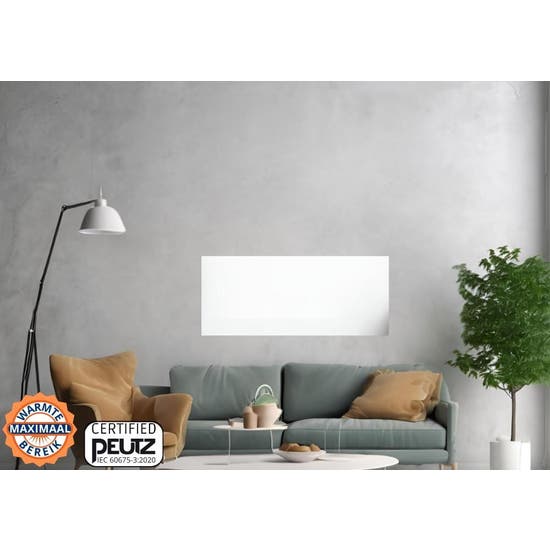 Kellvius M-Line, Medium Plus, 750W, RAL9016 Wit