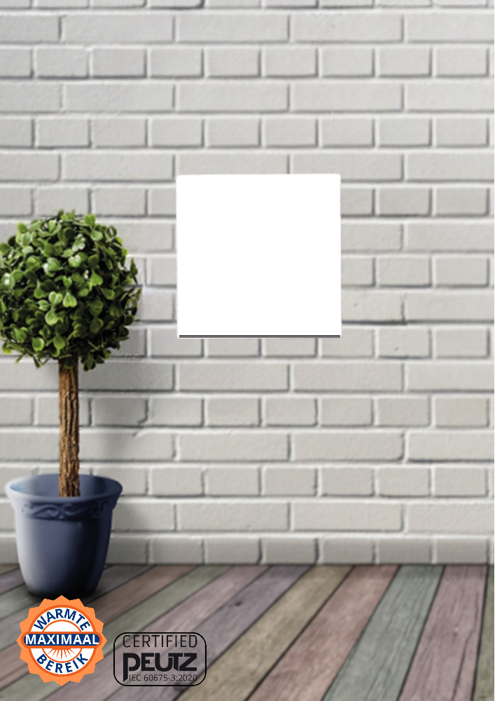 Kellvius Medium, 400W, RAL9016 Wit