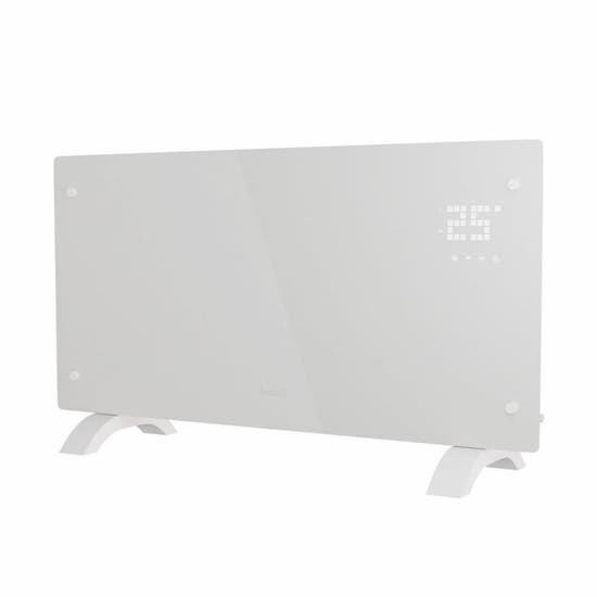 Hombli Slimme Convectorkachel 2000W Wit Glas