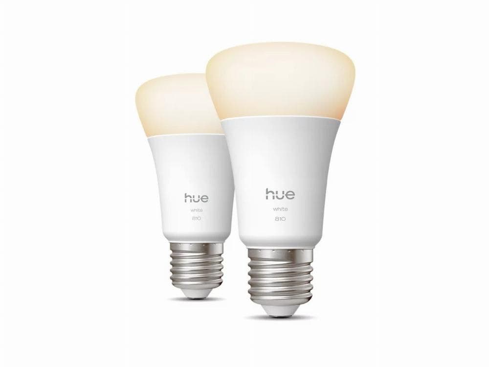 Philips Hue White A60 - E27 slimme lamp - 810 (2-pack)