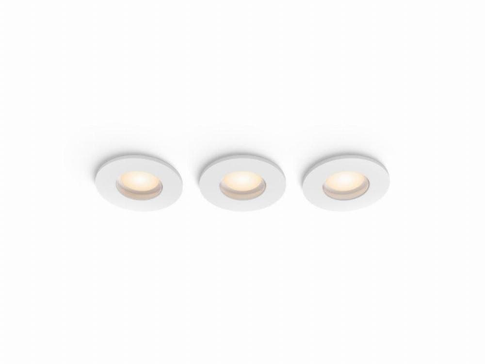 Philips Hue Adore Bathroom inbouwdownlight (3 pack) - Wit