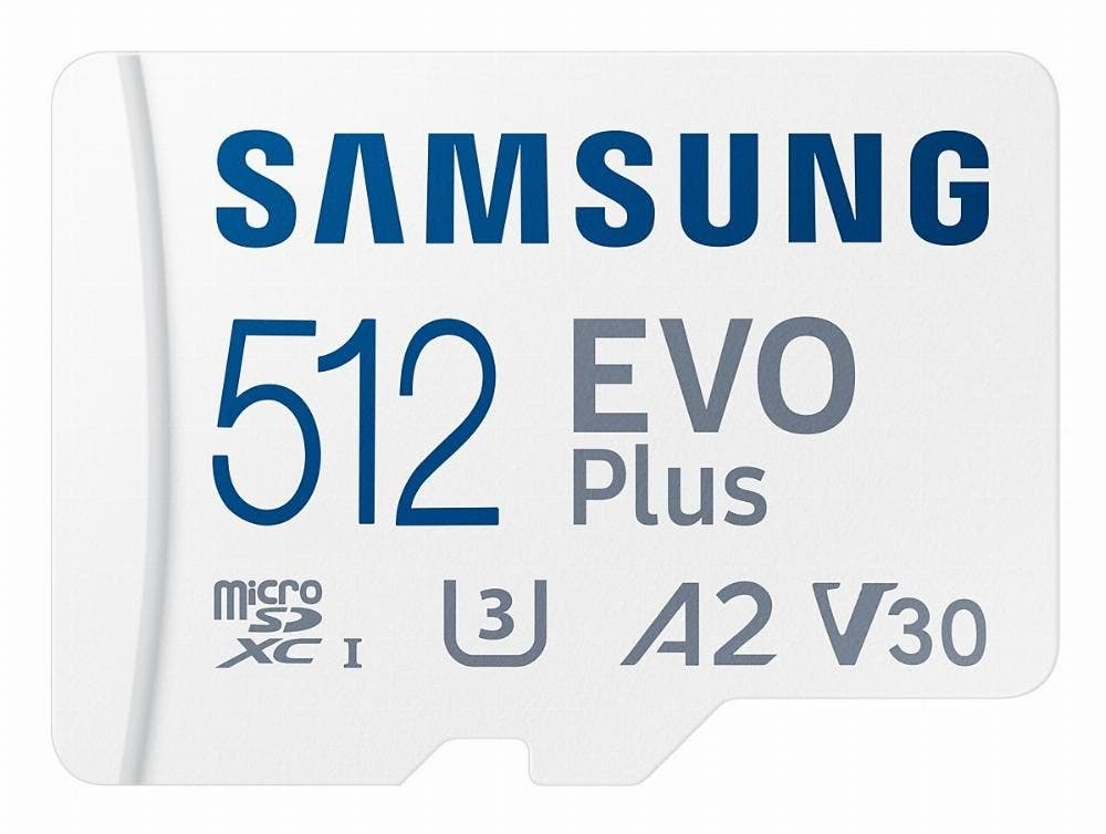 Samsung EVO Plus 512 GB MicroSDXC