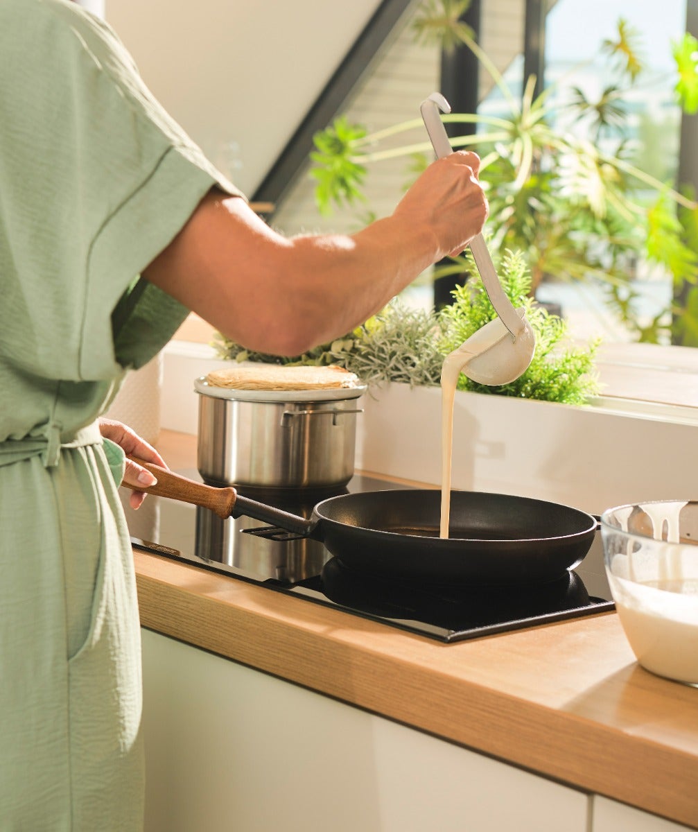 Zuiniger koken op inductie? Doe de deksel op de pan.