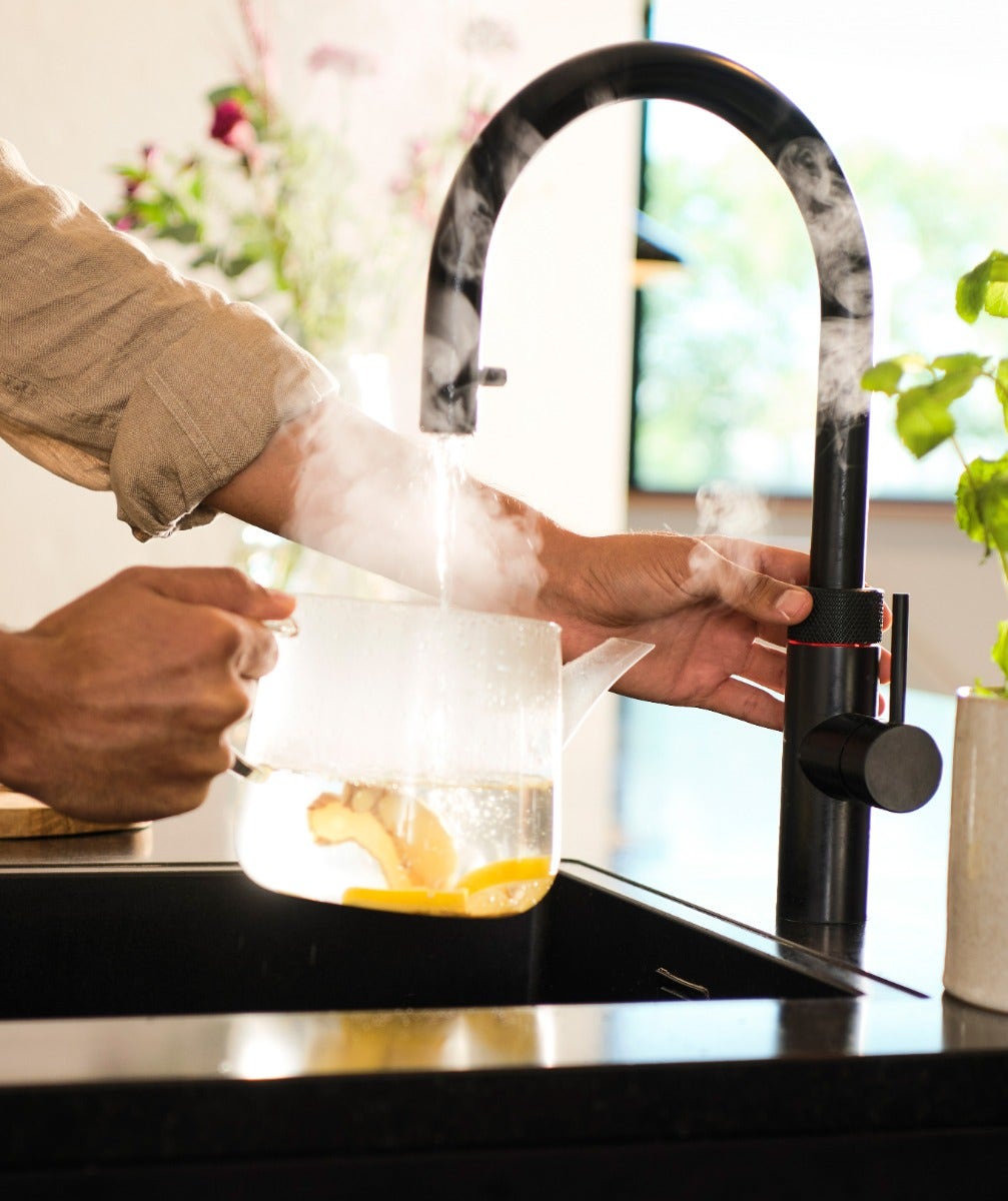 Tijd voor bubbels? Met de CUBE voeg je ook bruisend water toe.