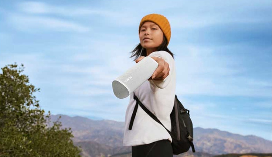 Bekijk nu de Sonos ROAM wit Koop nu de Sonos ROAM wit