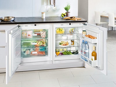 Inbouw koelkast tafelmodel