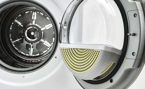 Droger met stoomfunctie